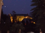 Noční osvětlení hradu